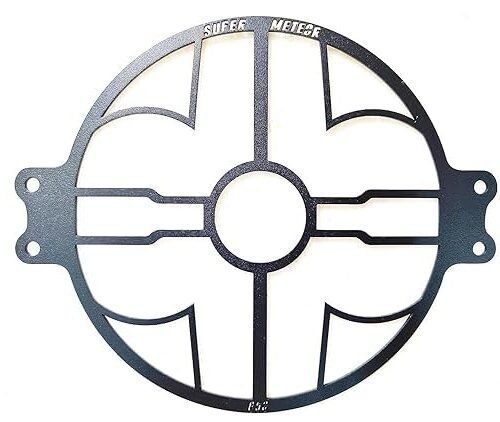 Zombieeast Metal Headlight Grill for Super Meteor 650 Headlight Grill (Black)