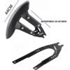 Zombieeast Bike Motorcycle Tyre Hugger | Rear Fender Mud Flap | Universal Bike Accessories | Stylish Mudguard for Splash Protection | Compatible with  All Bikes