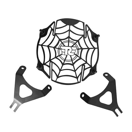 GadiBke Head Light Grill for RE Interceptor 650 Black