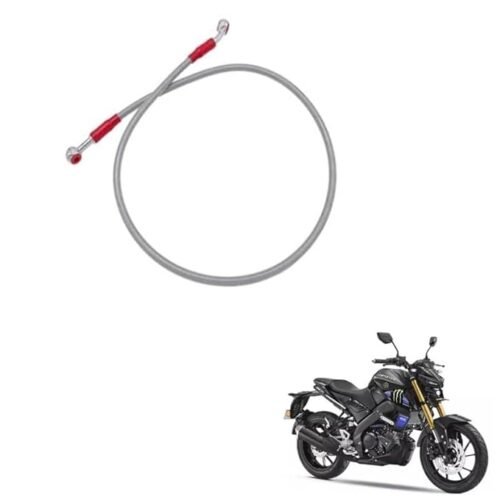 Zombieeast Bike Universal Hydraulic Disc Brake Hose Pipe Disc Pipe(135 CM) Compatible with Suzuki Hayate