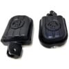 Zombieeast Premium Foot Rest Footpegs Left & Right Compatible for Royal Enfeild Meteor 350 & All New Classic Black