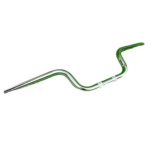 Zombieeast Bike Universal Customized Handlebar/Handle Bar Pipe/Rod Chrome/Silver Compatible with Hero Platina