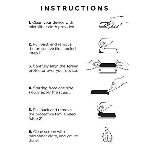 Zombieeast Fitted Full Screen Coverage Screen Guard With Installation Kit For Touchscreen Display Compatible For Ola S1 Ev Scooter (Transparent)