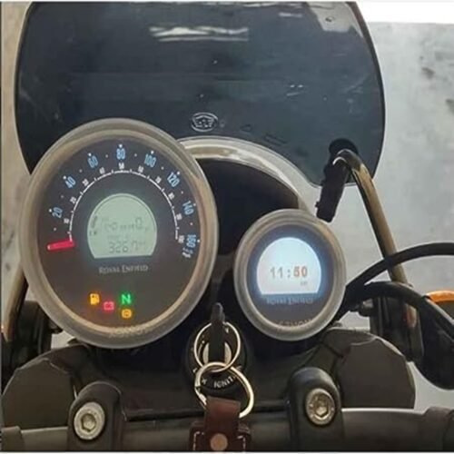 Zombieeast Dashboard Screen Protector Speedometer Cover/Cap Compatible with Royal Enfield Meteor 350