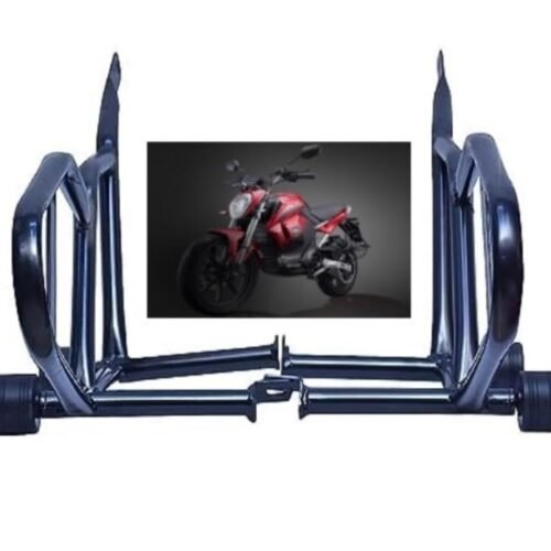 Zombieeast Bike Heavy Duty Leg Crash Guard Engine Frame Leg Guard Compatible for Revolt RV400