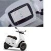 Zombieeast Fitted Full Screen Coverage Screen Guard With Installation Kit For Touchscreen Display Compatible For Ola S1 Ev Scooter (Transparent)