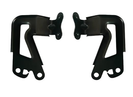 Zombieeast Windscreen Visor Glass Clamp Black Plate Only Fitting Compatible with Royal Enfield Hunter 350