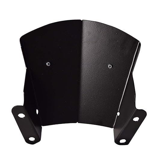 Zombieeast Premium Quality Hero Xpulse 200 4v Visor All Model protector made in high grade metal and aluminium available and matte black finish.