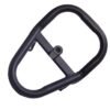 Zombieeast Heavy Metal Quality Armour Leg Guard Compatible for Jawa, 42.Jawa,Perak,Yezdi Roadster Black