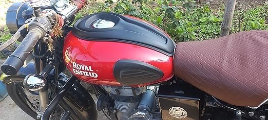 Zombieeast Tank Pad for Royal Enfield (Matte Black, Classic 2014-21)