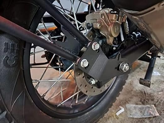 Zombieeast Rear TyreHugger is made with premium quality Abs Plastic, long lasting and anti rust coating gives long life. Protects from dirt and mud during ride.