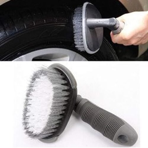 Zombieeast Bike Wheel Tire Rim Scrub Brush Hub Clean Wash Useful Brush Car Truck Motorcycle Bike Washing Cleaning Tool for Mahindra Bolero