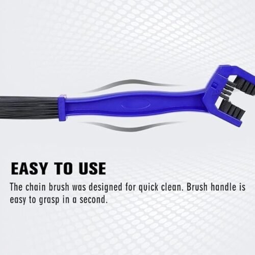 Zombieeast Bike Multipurpose Cycle Motorcycle Bike Chain Cleaner Brush Multicolor Compatible With Suzuki Hayate