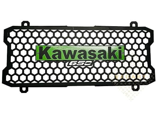 Zombieeast The Radiator Guard Metal For Kawasaki Ninja 650, is Made From Stainless Steel, Thus Being Sturdy And Lightweight At The Same Time.Fitted Directly Over The Radiator, They Prevent The Stones And Debris From Hitting The Radiator And Damaging Its Fins. Sandwiched Between The Outer Structure Is The Mesh,Providing An Optimum Balance Between Air Flow And Protection.Fitting The Motofusion Radiator Guard Is Very Easy. It Only Takes Basic Tools To Install It (Professional Needed Recommended)
