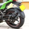 Zombieeast Bike Motorcycle Tyre Hugger | Rear Fender Mud Flap | Universal Bike Accessories | Stylish Mudguard for Splash Protection | Compatible with  All Bikes