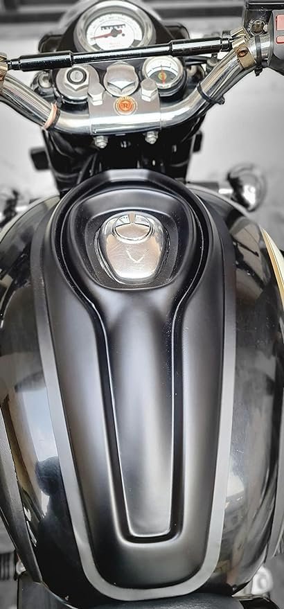 Zombieeast Tank Pad for Royal Enfield (Matte Black, Classic 2014-21)