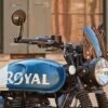 Zombieeast Handle Bar Mirror Black Heavy For Royal Enfield HCompatible for Royal Enfield Classic /Standard /Electra Classic Reborn /Hunter 350 /Meteor /Continental & Interceptor 650cc Compatible for Royal Enfield Classic Reborn,Hunter 350, Meteor, Continental & Interceptor 650cc. Premium Quality & Looks Like Original. MIrror Quality is Excellent and Wide. Easy to Install.