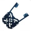 Zombieeast Backrest Rear Rack Plate Luggage Expedition Carrier, Rare Rack Luggage Carrier for Hero Xpulse 200