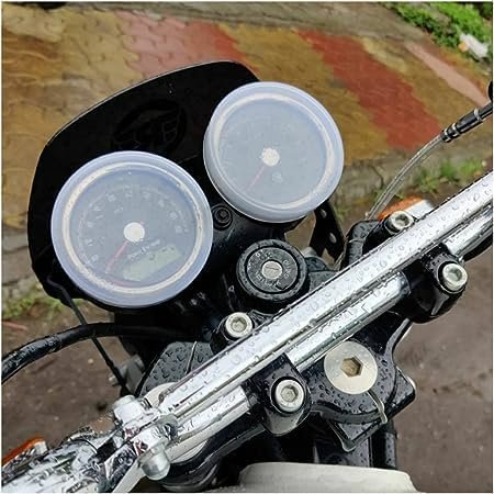 Zombieeast Speedometer Cover Cap For RE Interceptor 605 & Continental GT motorcycle. Protects the speedometer from rusting and scratches. Made from high-quality plastic.