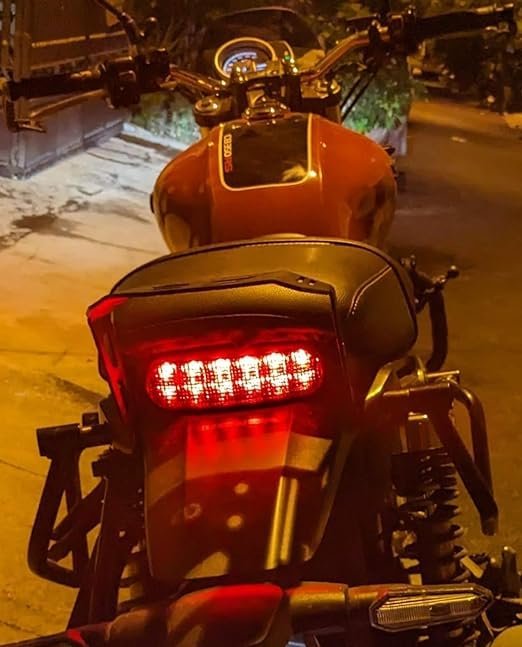 51iJoqOTZHL Compatibility: This accessory is designed specifically for Honda CB350 RS ensuring a perfect fit and easy installation.