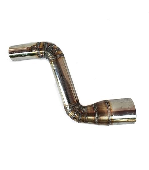 Zombieeast Silencer Exhaust Link Muffler Mid Bend Pipe For KTM BS6 390