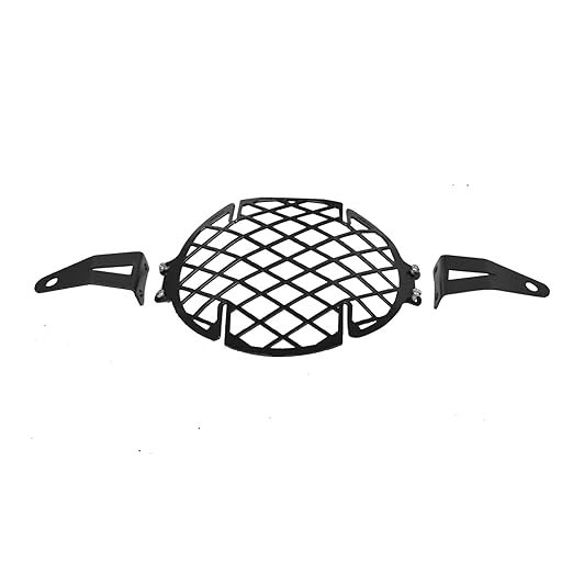GadiBik Headlight Grill Metal Headlight Grill Direct Fit Royal Enfiled Hunter 350