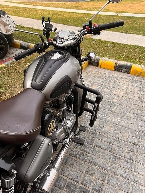Zombieeast Tank Pad for Royal Enfield (Matte Black, Classic 2014-21)