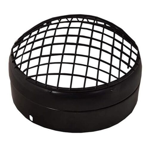 Zombieeast Headlight Jali Grill for Royal Enfield Standard 500 CC (Black)