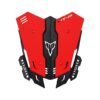 Zombieeast Metal Heavy Duty Visor Windscreen Wind Deflector RED Short Visor for Yamaha MT15 MT-15