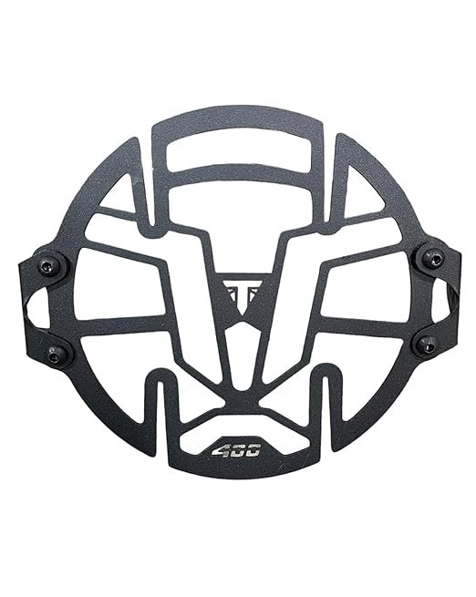 Zombieeast Headlight Grill Frame Guard Compatible with Triumph Speed 400 Speed 400 Bike