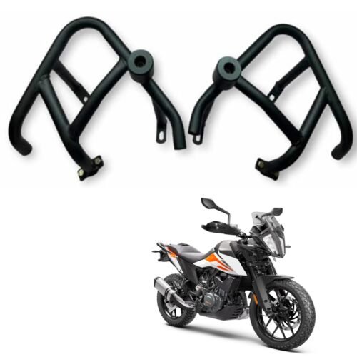 Zombieeast Bike Heavy Duty Leg Crash Guard Engine Frame Leg Guard Compatible for KTM Adventure 390