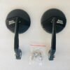 Zombieeast Handle Bar Mirrors Round for Bullet Model Bikes Like Classic 350 Himalayan Thunderbird X 350 500 Hunter 350 Reborn Classic 350 Meteor 350 Super Meteor 650 Continental GT Interceptor 650