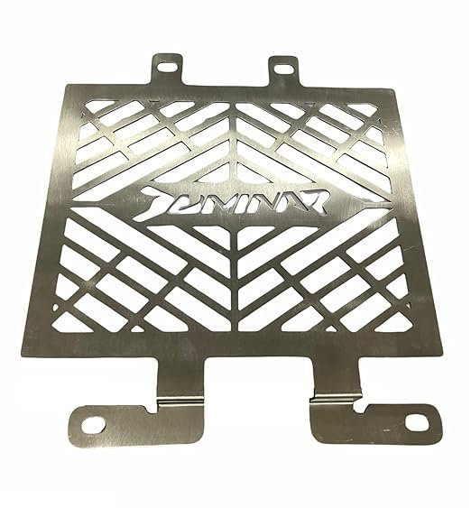 Zombieeast Bike Heavy Duty Radiator Guard Cover Grill Chrome for Bajaj Dominar 400 Bike Frame