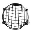 Zombieeast Headlight jaali grill for Royal Enfiled Himalayan Black. Made with premium quality iron metal, which makes the structure very stable, hard and long lasting. It is durable enough protect your headlight from any collision or accident. Designed in structure of jaali grill which disperse the impulse in all direction save the headlight in case of collision or crash. The design is simple but effective for cruiser bikes like RE as they have high impact in case of collision and its important to save the headlight system which is quite expensive. Gives a classy and stylish look to your simple headlight system and protect it from any damage.
