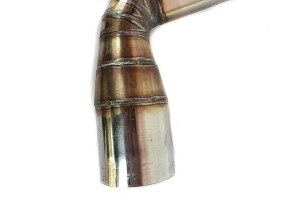 Zombieeast Silencer Exhaust Link Muffler Mid Bend Pipe For KTM BS6 RC 390