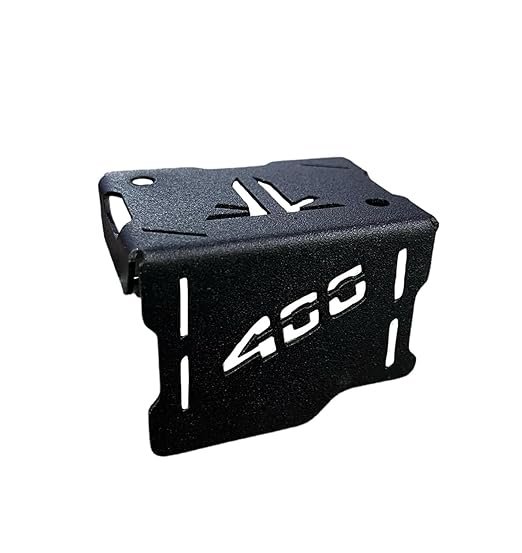 Zombieeast Front Master Cylinder Guard Disc Oil Container Black for Triumph Speed 400