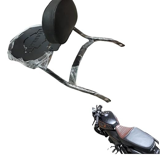 Zombieeast Bike Back Rest Top Box Base Plate for Luggage Rack Top Rack Backrest Carrier Compatible with Harley Davidson X440