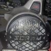 Zombieeast WORKING-it works as protective cover for expensive headlight of your Bike and also enhances the overall look. It doesn't hinder the light focus or visibility due to design in any case.RE Himalayan scram 411