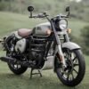 Zombieeast Handle Grip End Round Side Rear View Mirror for Enfield Meteor 350 Hunter 350 Reborn Classic 350 Continental GT Interceptor 650 Himalayan Set of 2