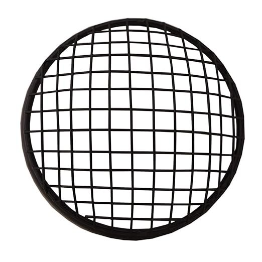 Zombieeast Headlight Jali Grill for Royal Enfield Electra 500 (Black)