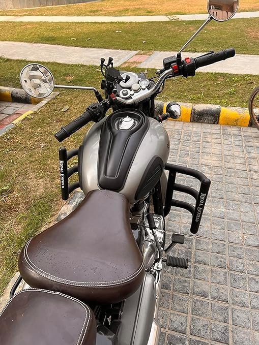 Zombieeast Tank Pad for Royal Enfield (Matte Black, Classic 2014-21)