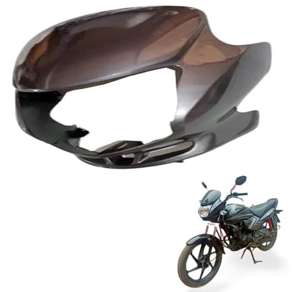 Zombieeast Headlight Visor Grey for Honda Dream Yuga Visor