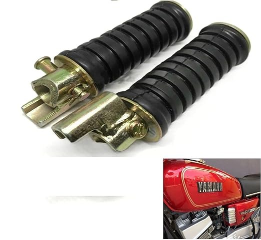 Zombieeast Bike Rear Foot Rest Compatible For Yamaha RX 100/135