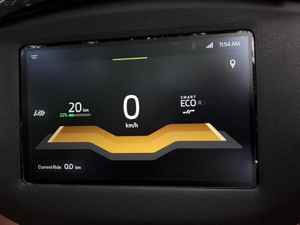 Zombieeast Fitted Full Screen Coverage Screen Guard With Installation Kit For Touchscreen Display Compatible For Ather 450x Ev Scooter (Transparent)