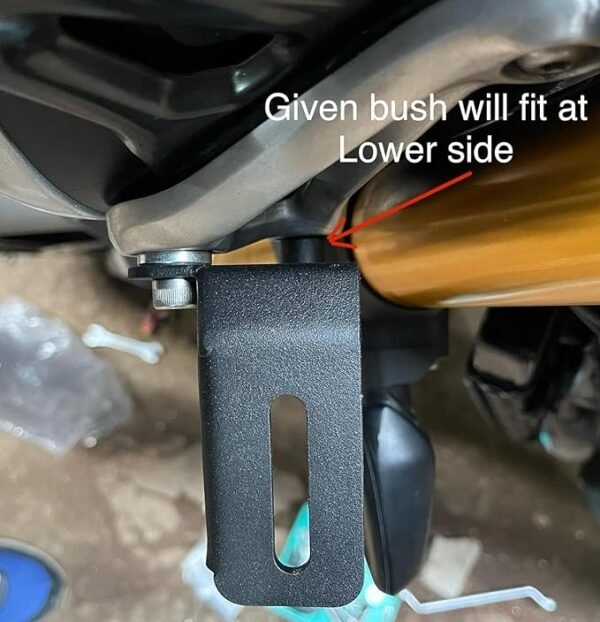 Zombieeast Bike Head Light Side Frame Mount Holder Bracket Kit for Fog Light Set of 2 for Triumph Speed 400