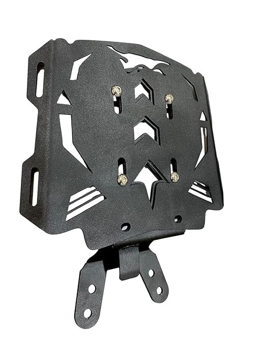 Zombieeast Back Rack Metal Seat Extender Trail Expedition Carrier for Apache 160 180 200 4v