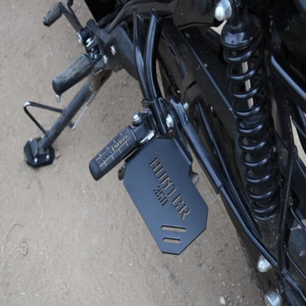 Zombieeast Premium Hunter 350 Bike Rear Footrest for RE Hunter Pillion Foot Rest Single Side