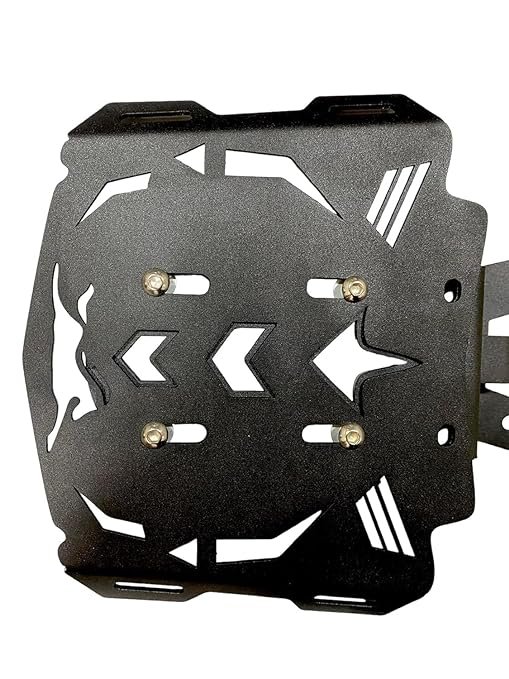 Zombieeast Back Rack Metal Seat Extender Trail Expedition Carrier for Apache 160 180 200 4v