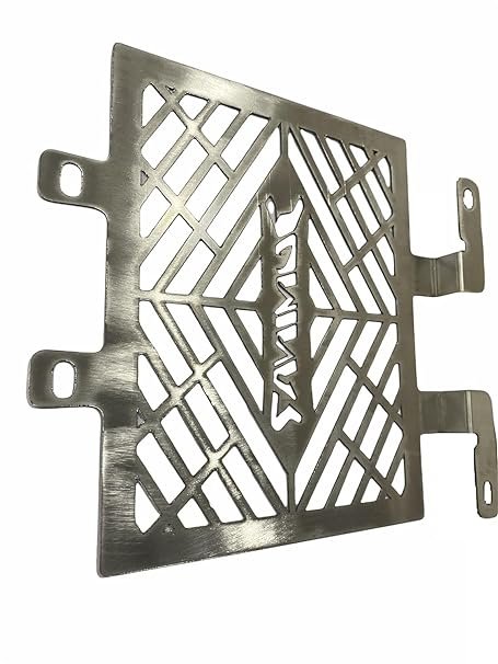 Zombieeast Bike Heavy Duty Radiator Guard Cover Grill Chrome for Bajaj Dominar 250 Bike Frame