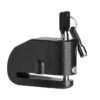Zombieeast Bike Alarm Disc Lock Anti Theft Disc Brake Wheel Lock with Super Loud Alarm for All Disc Brake Wheel Motorcycle e-Bike Scooter Ranger Cycle Suitable for Suzuki Sling Shot Plus